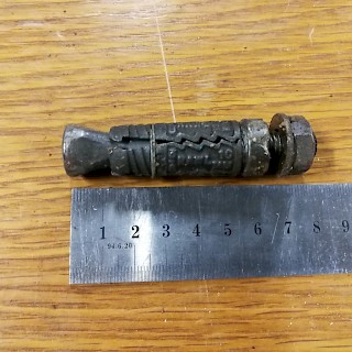 Kiila-ankkuri 10x80mm, 55kpl