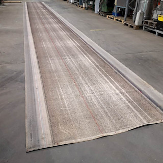 Tekstiili kuljetinhihna 1870 mm x 17 metriä