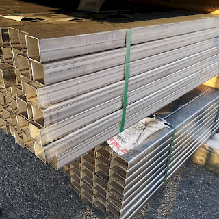 Ruostumaton Ferrit Putki 50 x 50 x 2 mm