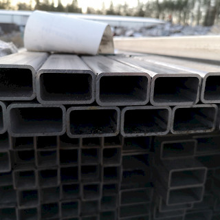 Ruostumaton Ferrit Putki 50 x 30 x 3 mm