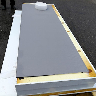 Kylmähuoneen elementti 240x85x10 cm, lattia