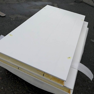 Kylmähuoneen elementti 132x71x10 cm