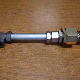 Takaiskuventtiili putkella 22 / 104 Bar DN 46mm