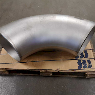 RST Teräskäyrä 90º hitsattava 16" 407x10