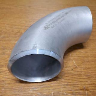 RST Teräskäyrä 90º hitsattava 6" 168x11,6