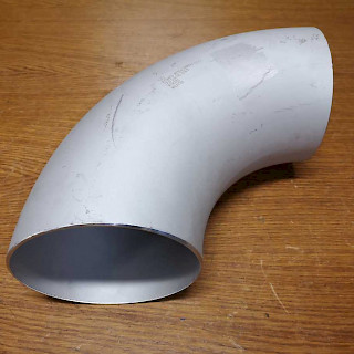 RST Teräskäyrä 90º hitsattava 8" 221x4