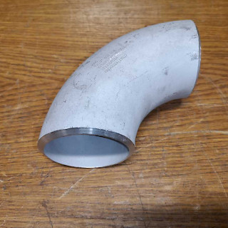 RST Teräskäyrä 90º hitsattava 3" 89x6
