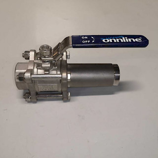 RST Paloventtiili DN32 PN63 EN 1.4408 (ss316)