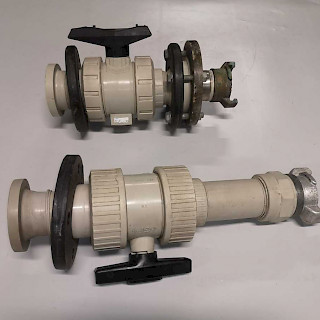+ GF+ Palloventtiili PVC DN50