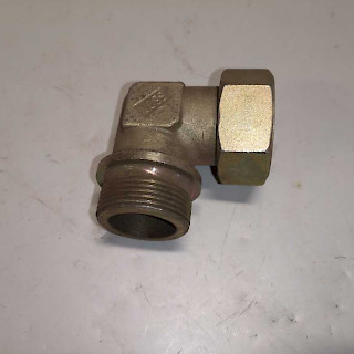 Puserrusliitin 90° DN30 x 35mm