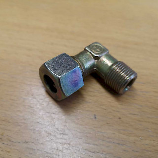 Kulmaliitin 90° DN9 12mm putkeen