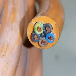 Sähkökaapeli 5x1,5mm2 40 metriä