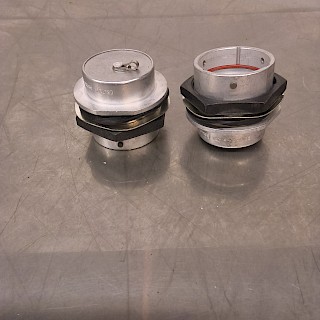 Deutsch HDC-34-24 Pöly Suoja Alumiiniä/Deutsch HDC-34-24 Dust Cover Aluminum- 11941