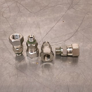 JIC Reducing Nipple UNF 7/16''-20