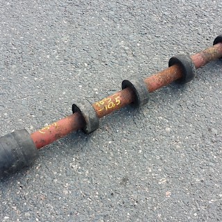 Kuljetinrulla 1150 x 105 mm