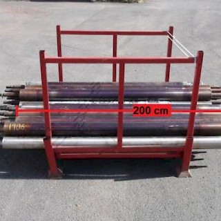 Kuljetinrulla 122x2000 mm