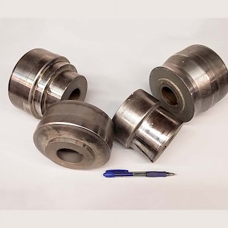 Profilointikoneeseen muotorullia reikä 45 mm
