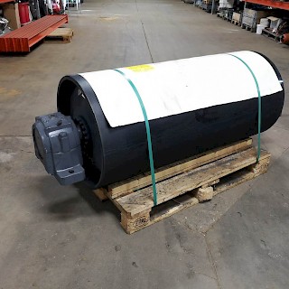 Uusi laakeroitu kuljetinrulla 1395x650 mm
