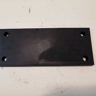 Kumilevy / kumipala 100x250cm x15mm