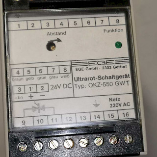 Jännitevahvistin OKZ-550 GWT 24V DC 220V AC